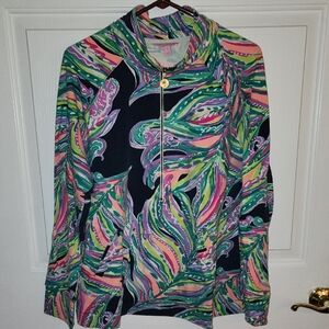 Lilly Pulitzer XL Skipper Popover In Don't Leave Me Hangin'